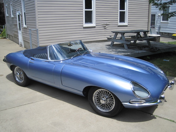 My E-Type rolled out of the factory 50 years ago this month
