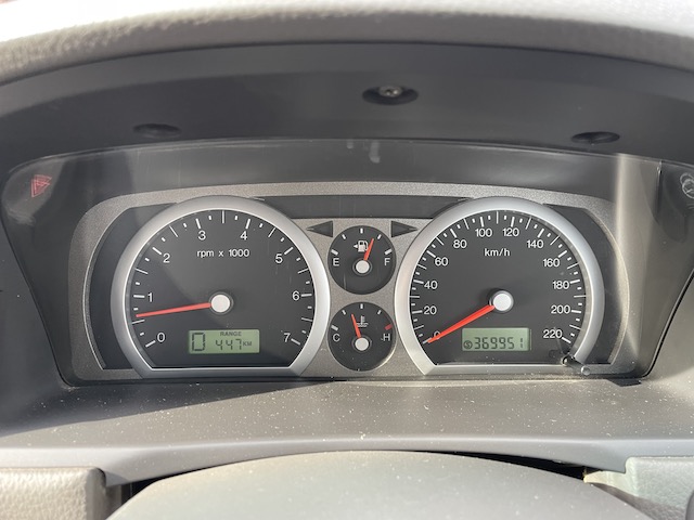 BF Falcon instrument cluster