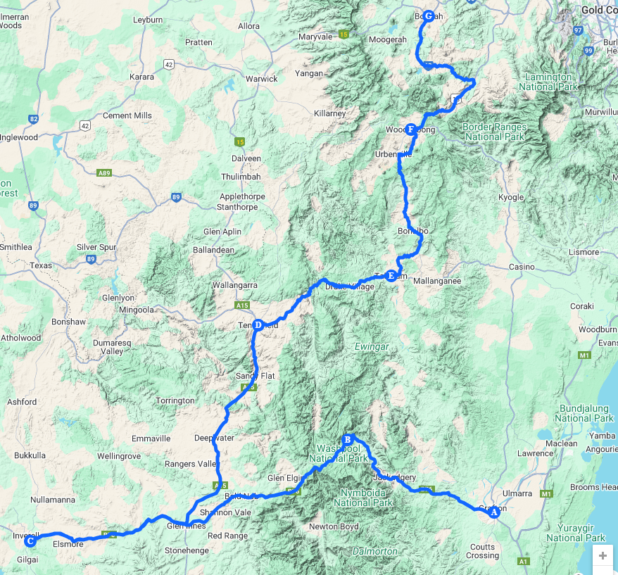 Day 2 - Gwydir Hwy